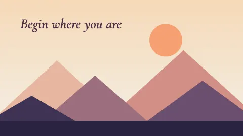 Layered Ridges Desktop Wallpaper