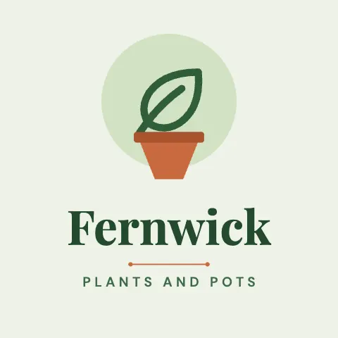 Fern and Pot Plant Shop Logo