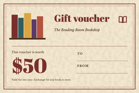 Bookshop Reading Gift Voucher