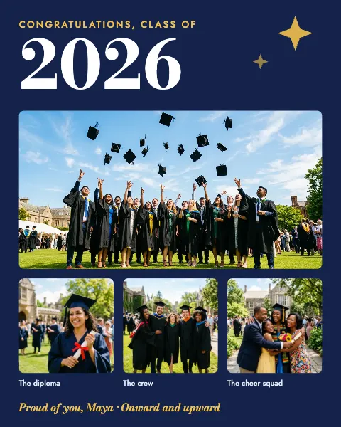 Class of 2026 Graduation Collage