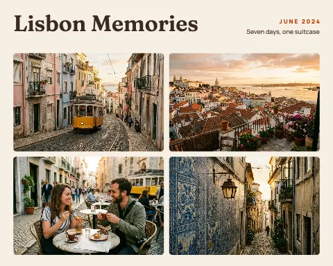 Lisbon Memories Collage
