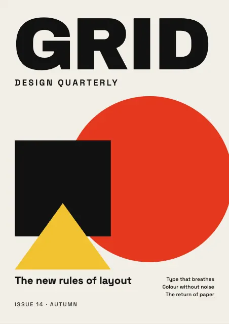 Grid Design Quarterly Magazine