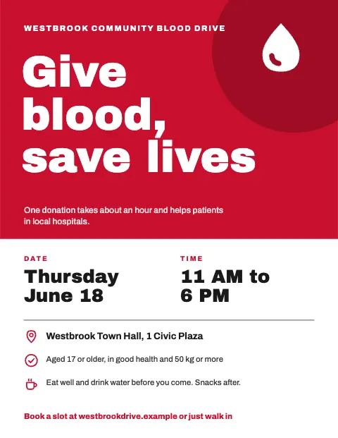 Blood Donation Drive
