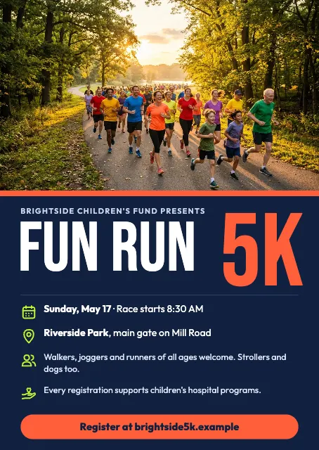 Charity 5K Fun Run