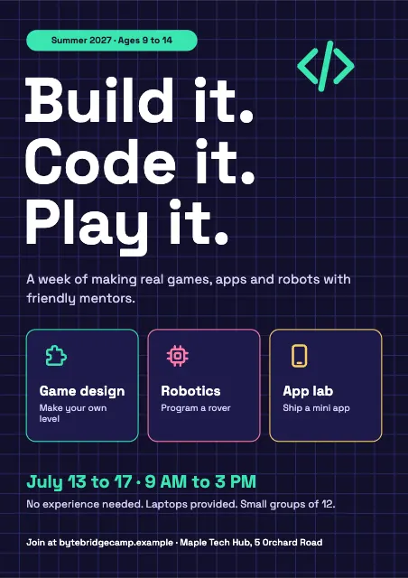 Kids Coding Camp