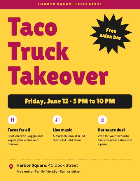 Taco Truck Night