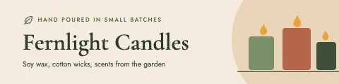 Botanical Candle Shop Etsy Cover