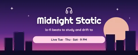 Lo-fi Streamer Twitch Banner