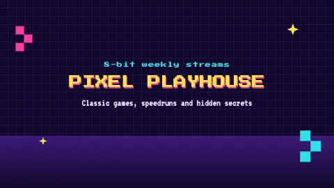 Retro Gaming YouTube Banner
