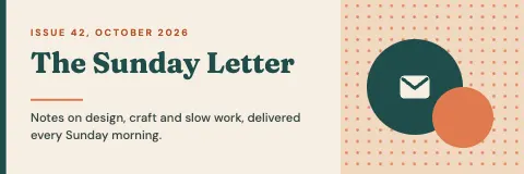 Sunday Letter Email Header