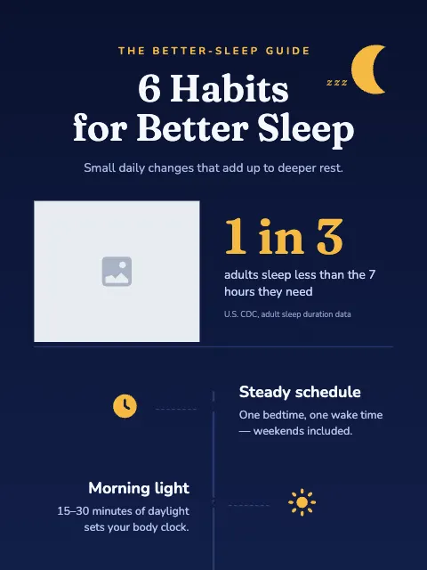 Better Sleep Habits