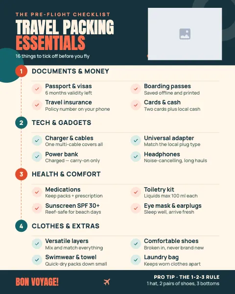 Travel Packing Checklist