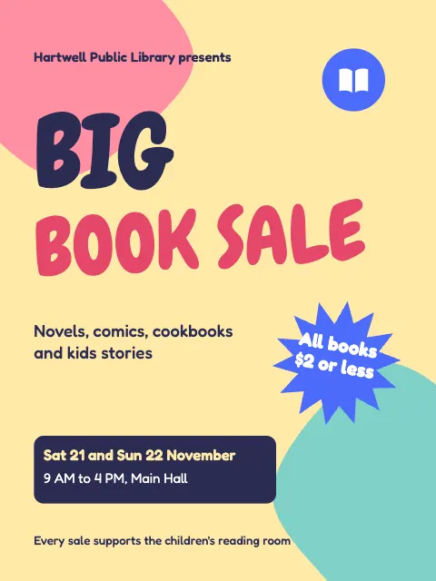 Community Book Sale