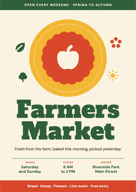 Farmers Market Weekend