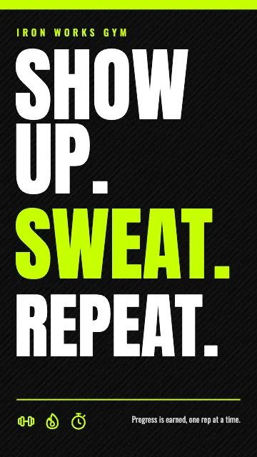Gym Motivation Wall