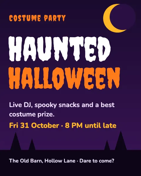 Haunted Halloween Party