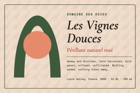 Natural Wine Label