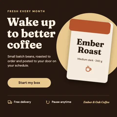 Coffee Subscription Instagram Ad