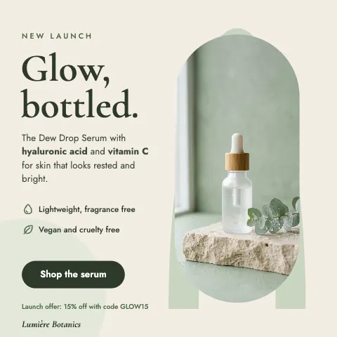 Skincare Serum Instagram Ad