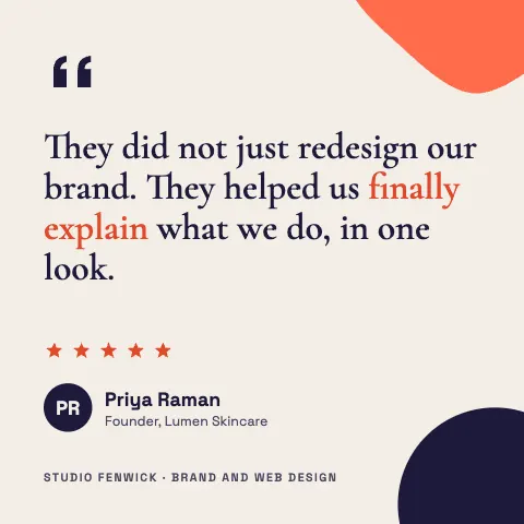 Client Testimonial Quote Card