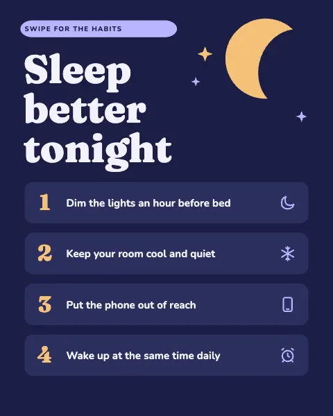 Better Sleep Tips