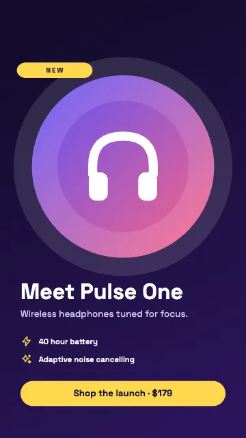 Product Launch Story