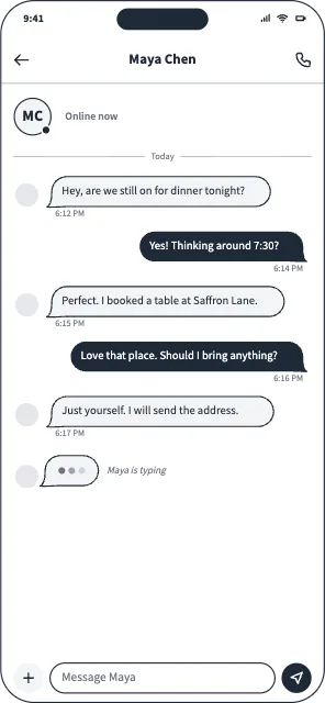 Chat Conversation Thread