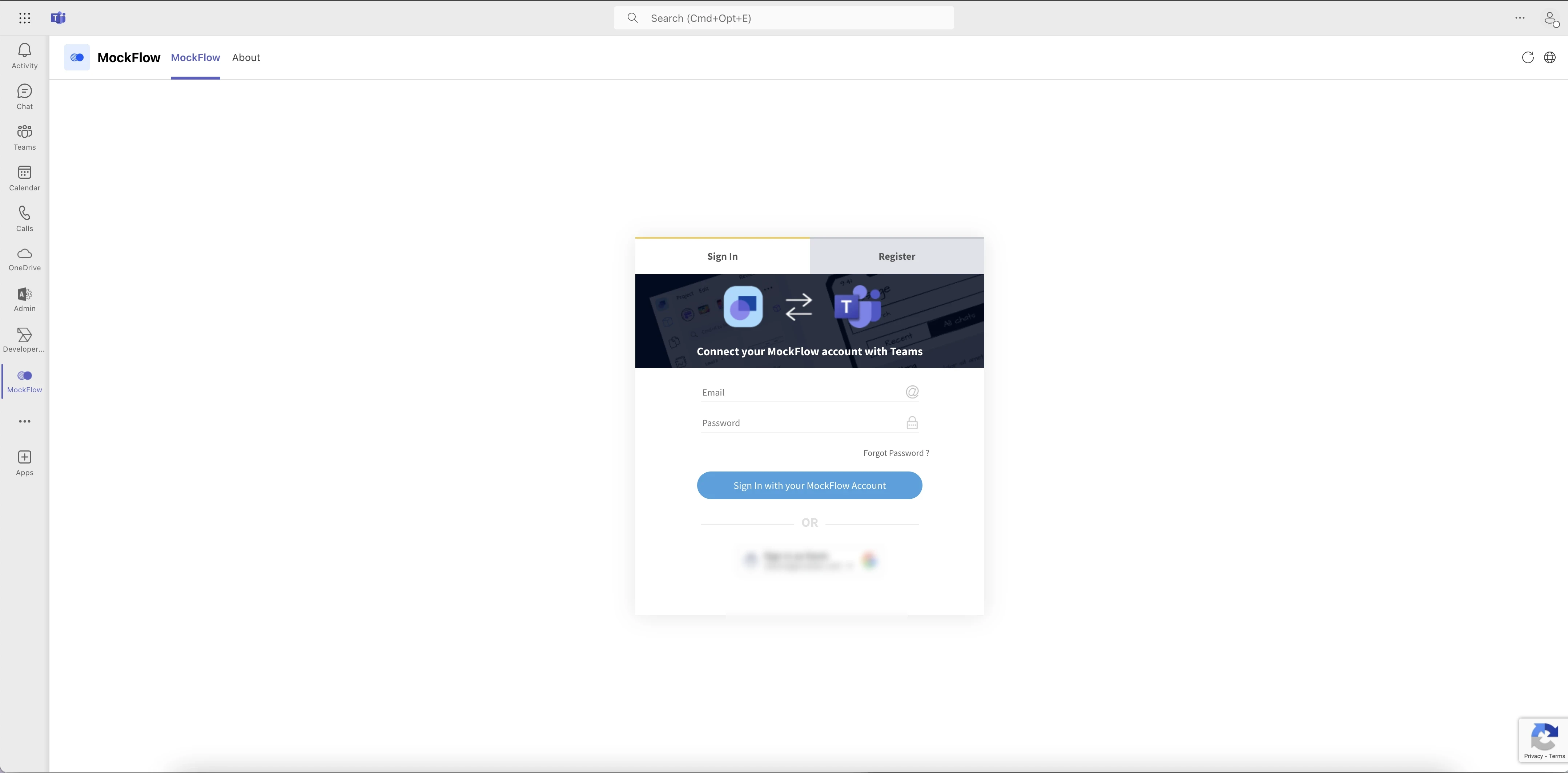 Logging in to - MockFlow WireframePro Integration