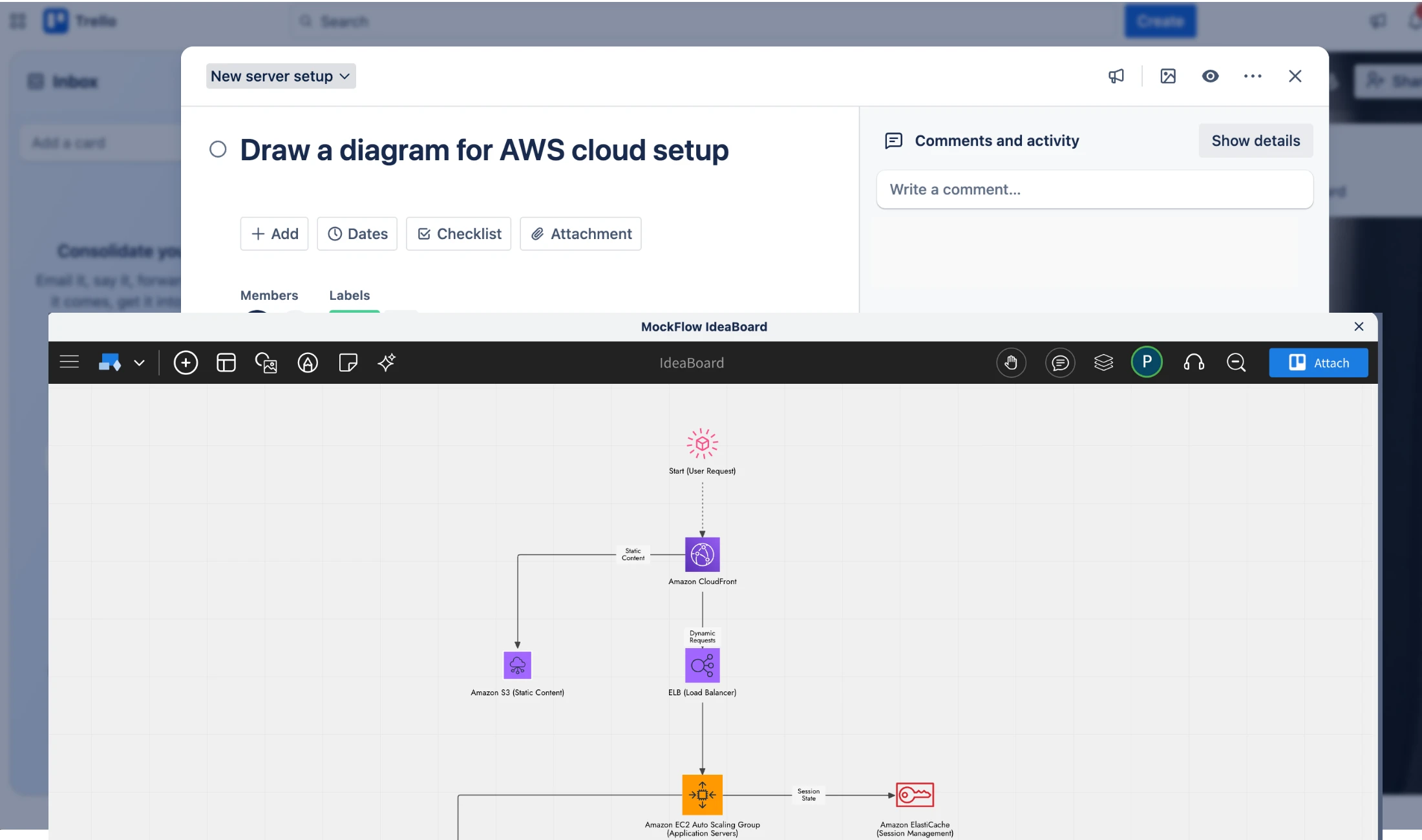 MockFlow Board now adds free whiteboarding directly inside Atlassian Trello