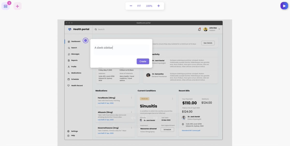Now On-board designs and UI for your stakeholders