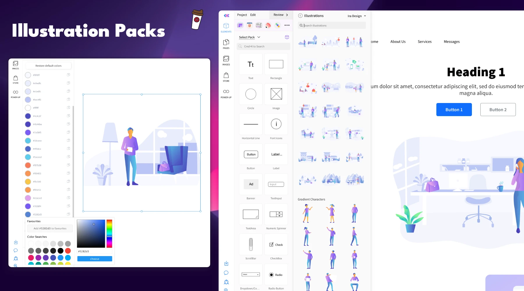 Introducing Illustration Packs in MockFlow WireframePro