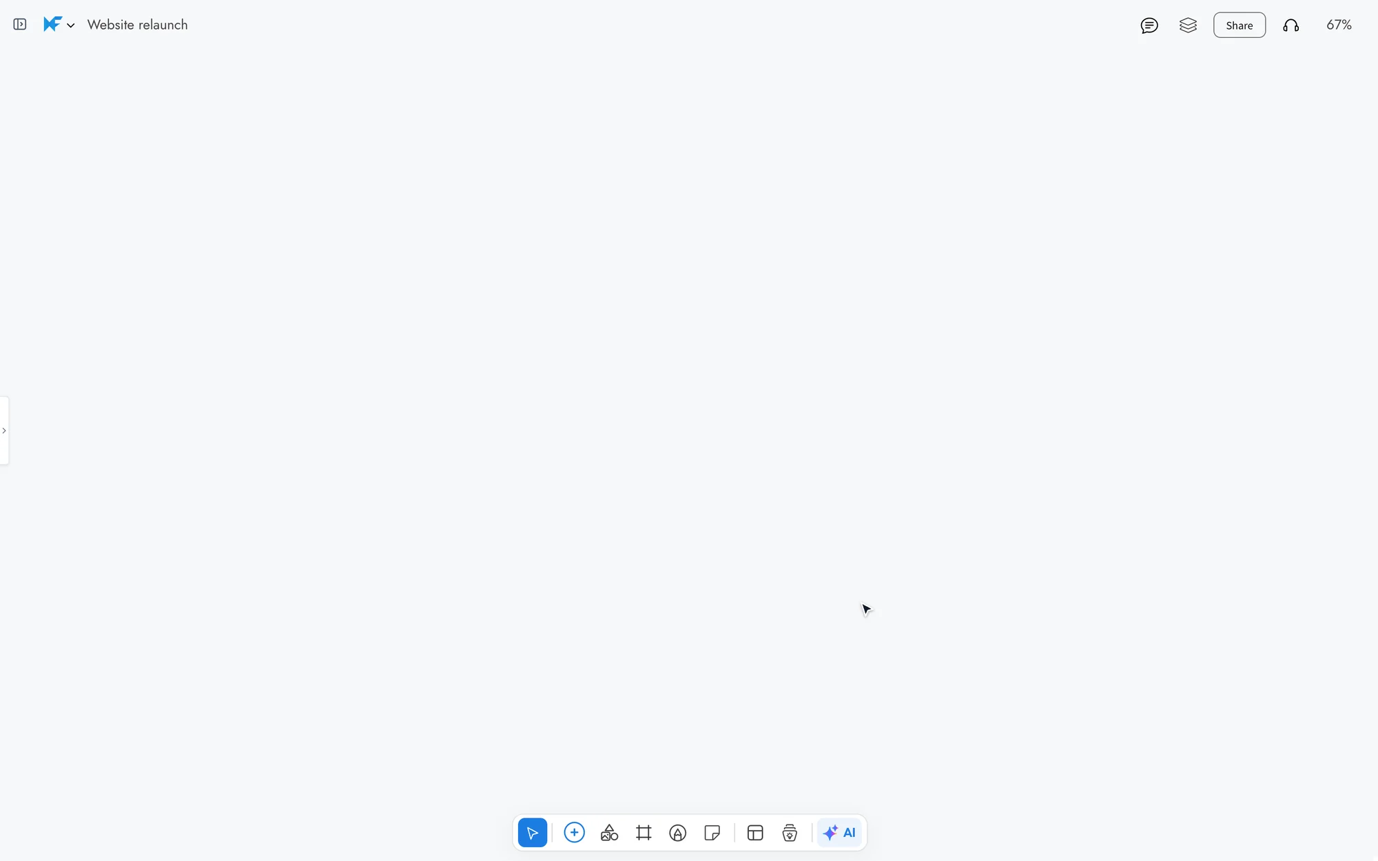 Starting a meeting from the headset menu, a teammate joining, then turning the camera on so the meeting moves to a strip at the bottom of the board