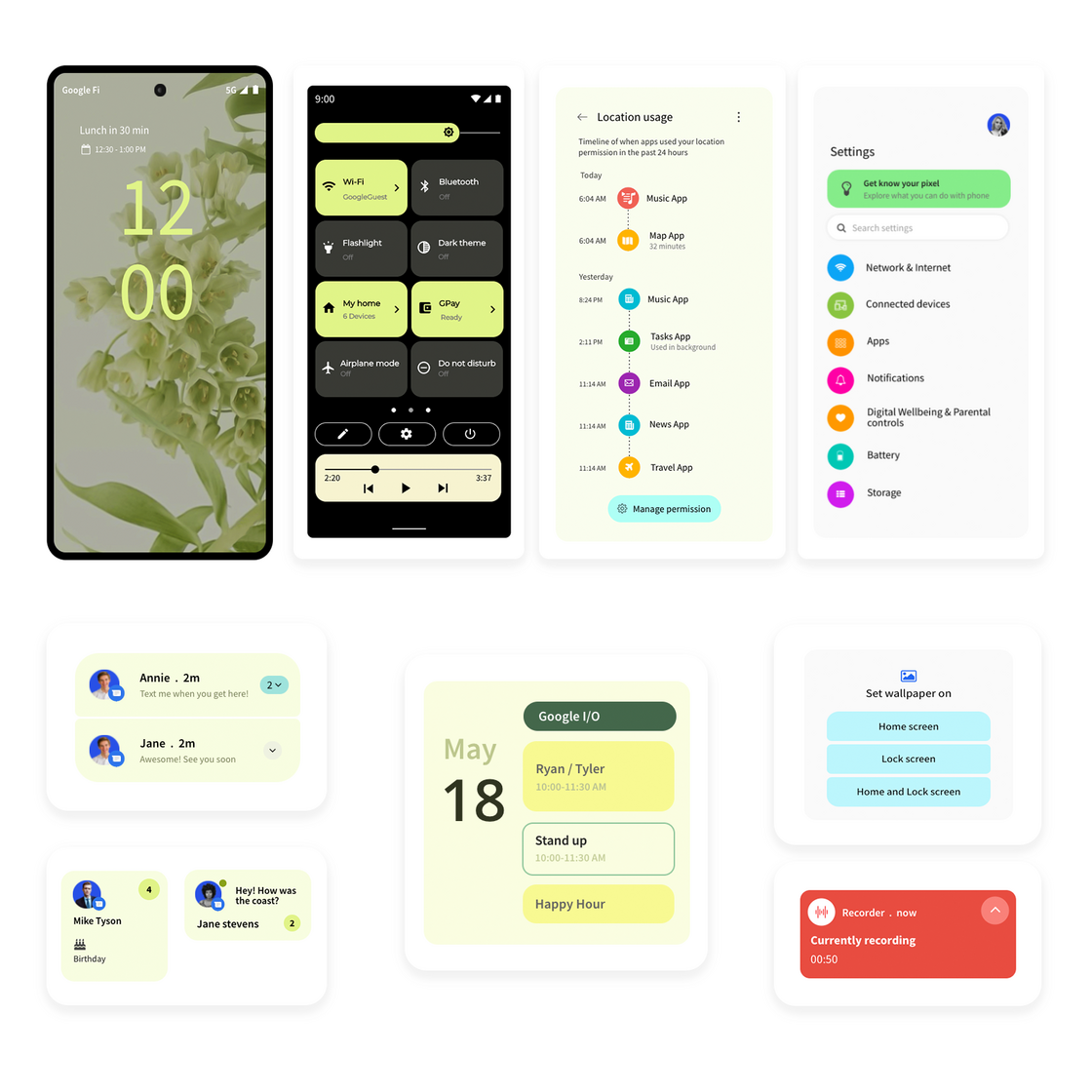 Android 12 component UI pack now available in MockStore