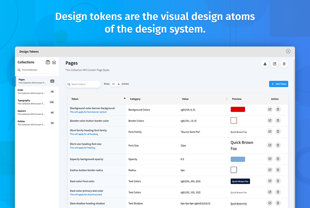 New Powerup to manage and export "Design Tokens" for UI