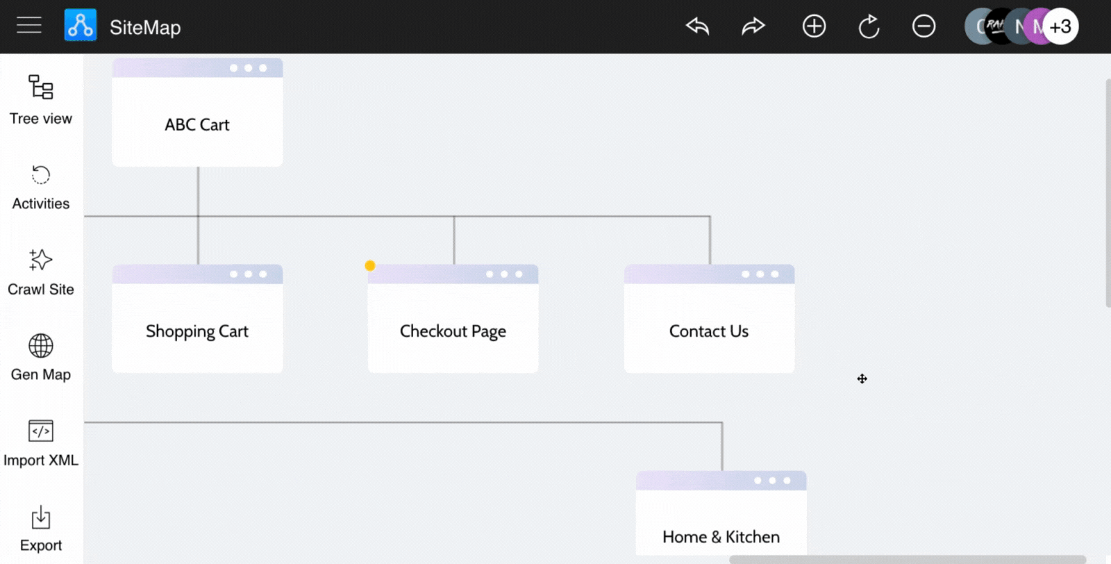 Adding notes to a node in MockFlow SiteMap