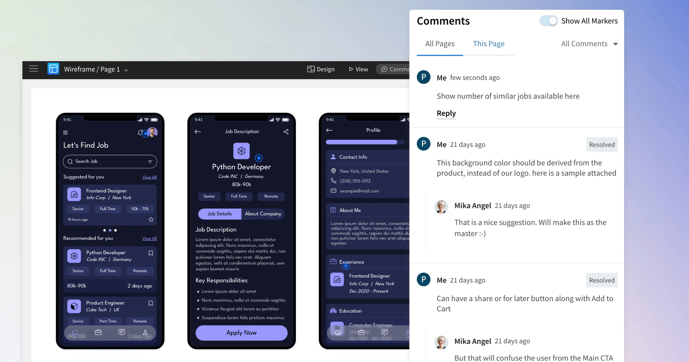Feature Update: Mark Design Feedback as Resolved 