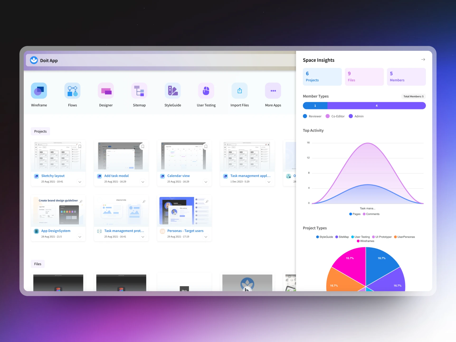 Improved insights for DesignSpace