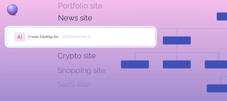 Generate sitemaps for any website type with AI