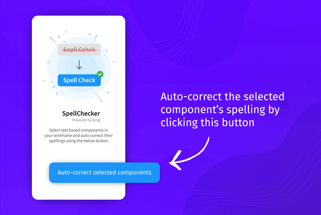 SpellChecker Powerup: With this new addon correct spelling mistakes in wireframe