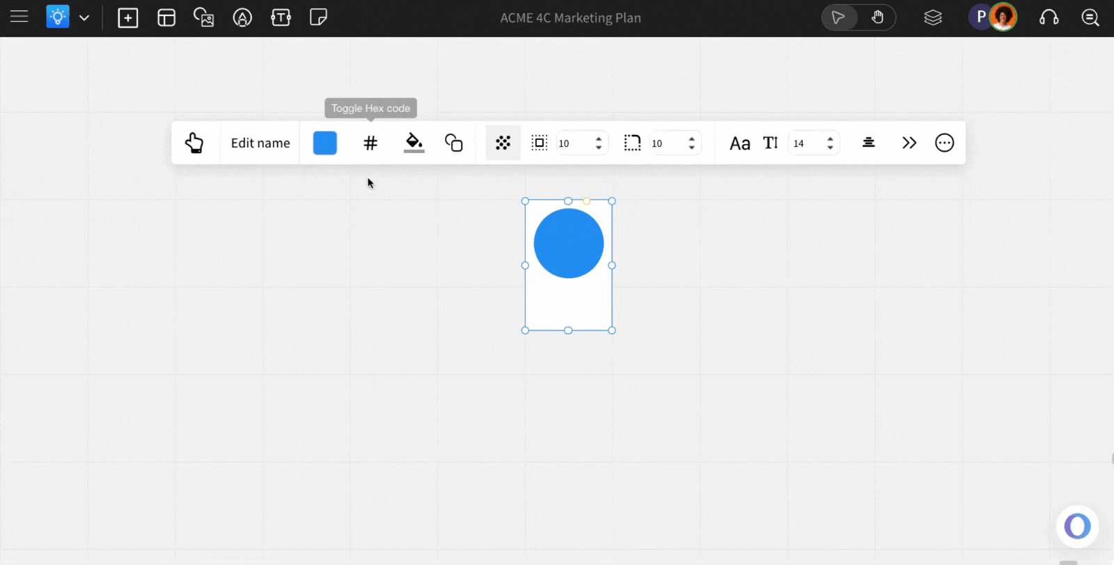 HEX code in Color Code - MockFlow IdeaBoard 
