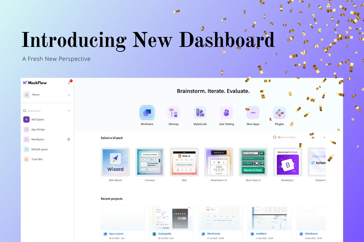 Launching our next iteration of MockFlow Dashboard
