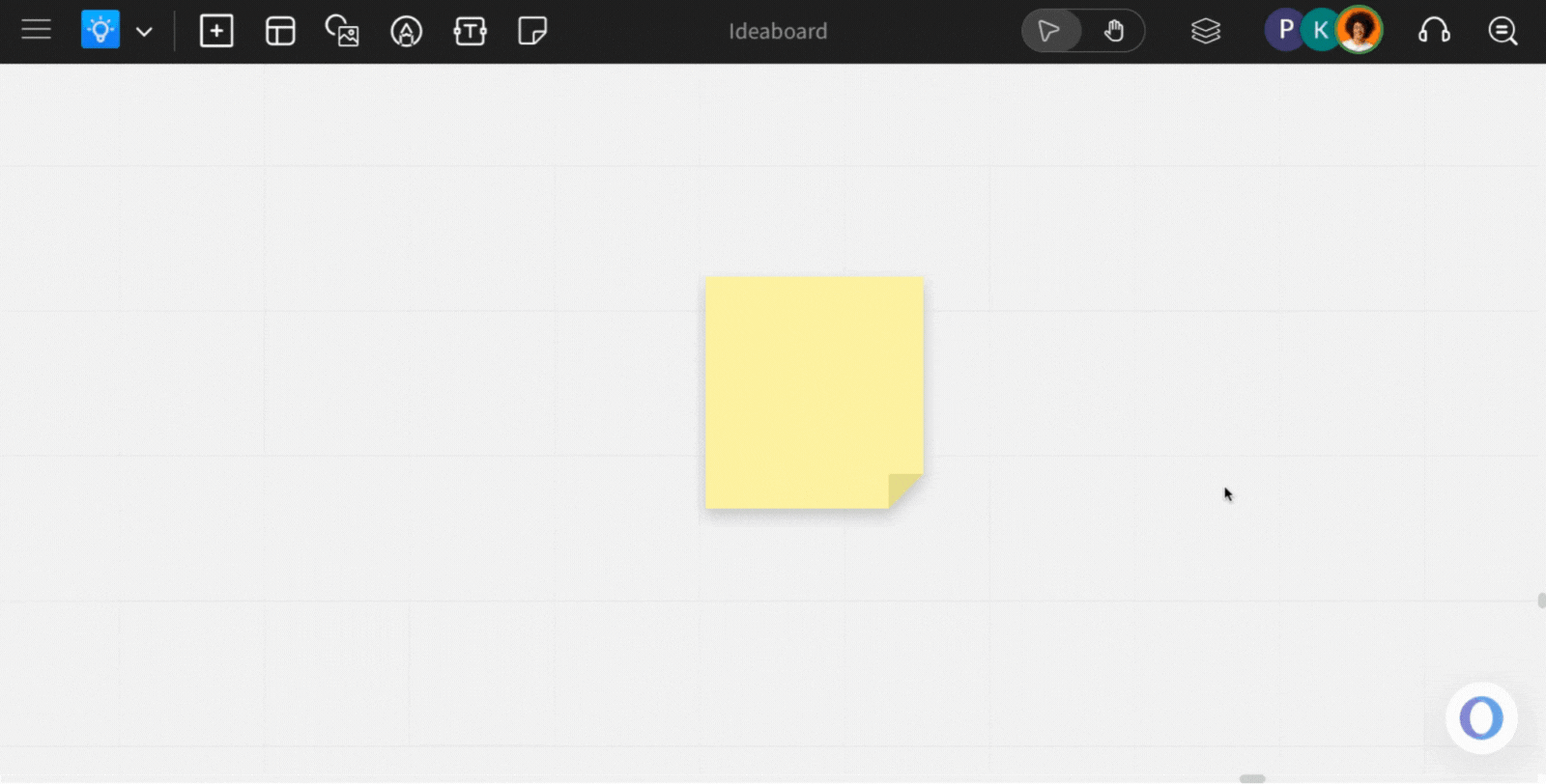 Component Toolbar - MockFlow Ideaboard